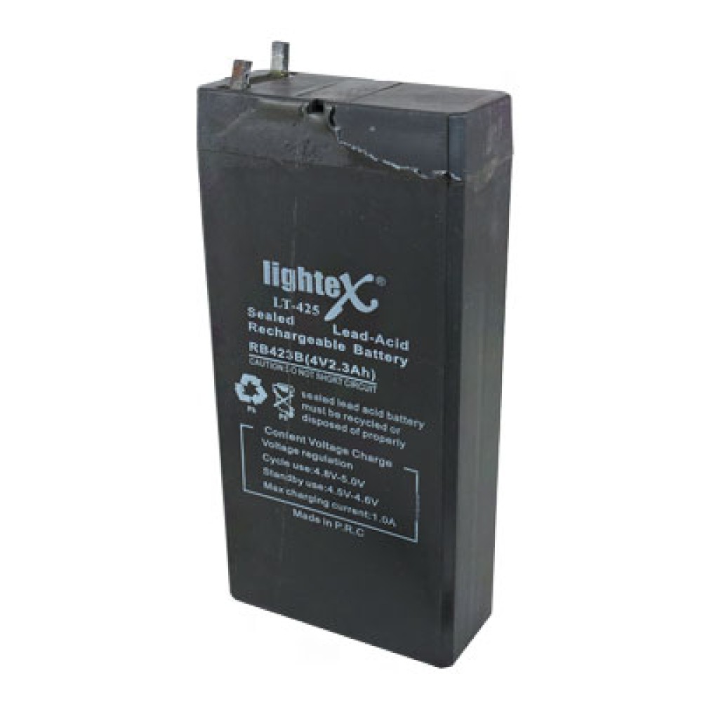 LIGHTEX LT-425 BATTERY 4V 2.3Ah