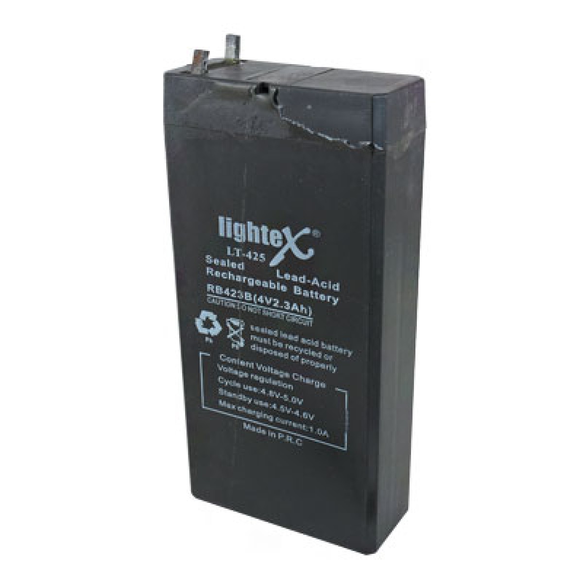 LIGHTEX LT-425 BATTERY 4V 2.3Ah