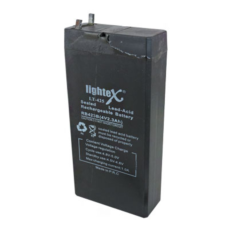 LIGHTEX LT-425 BATTERY 4V 2.3Ah