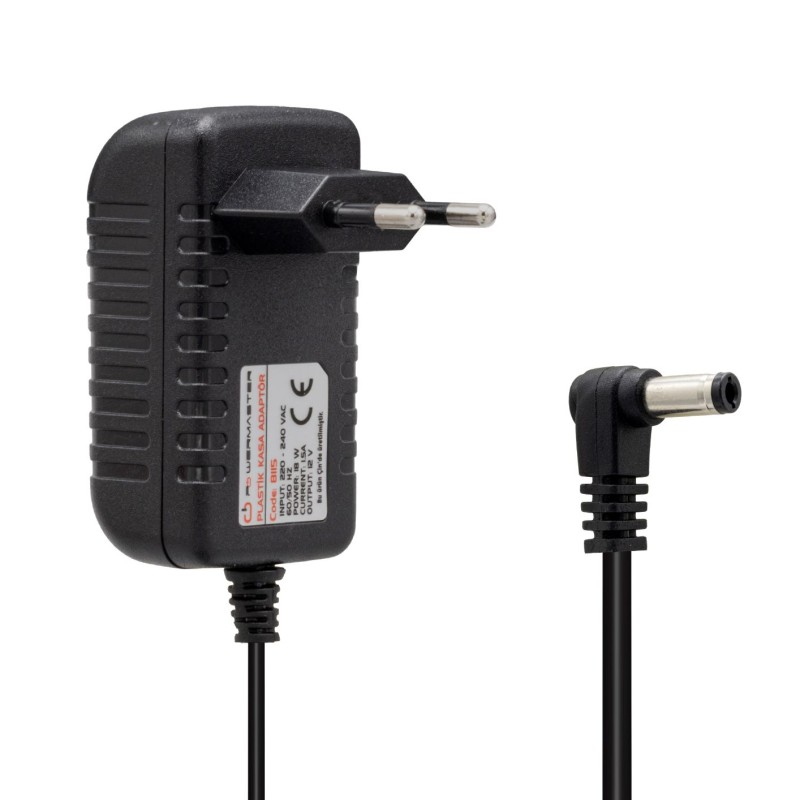 POWER SUPPLY 12V 1.5A DC ADAPTER
