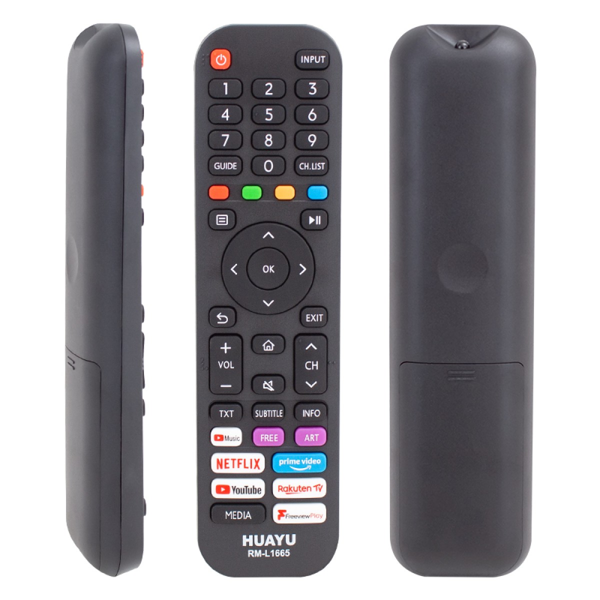 HISENSE RM-L1665 Remote Control