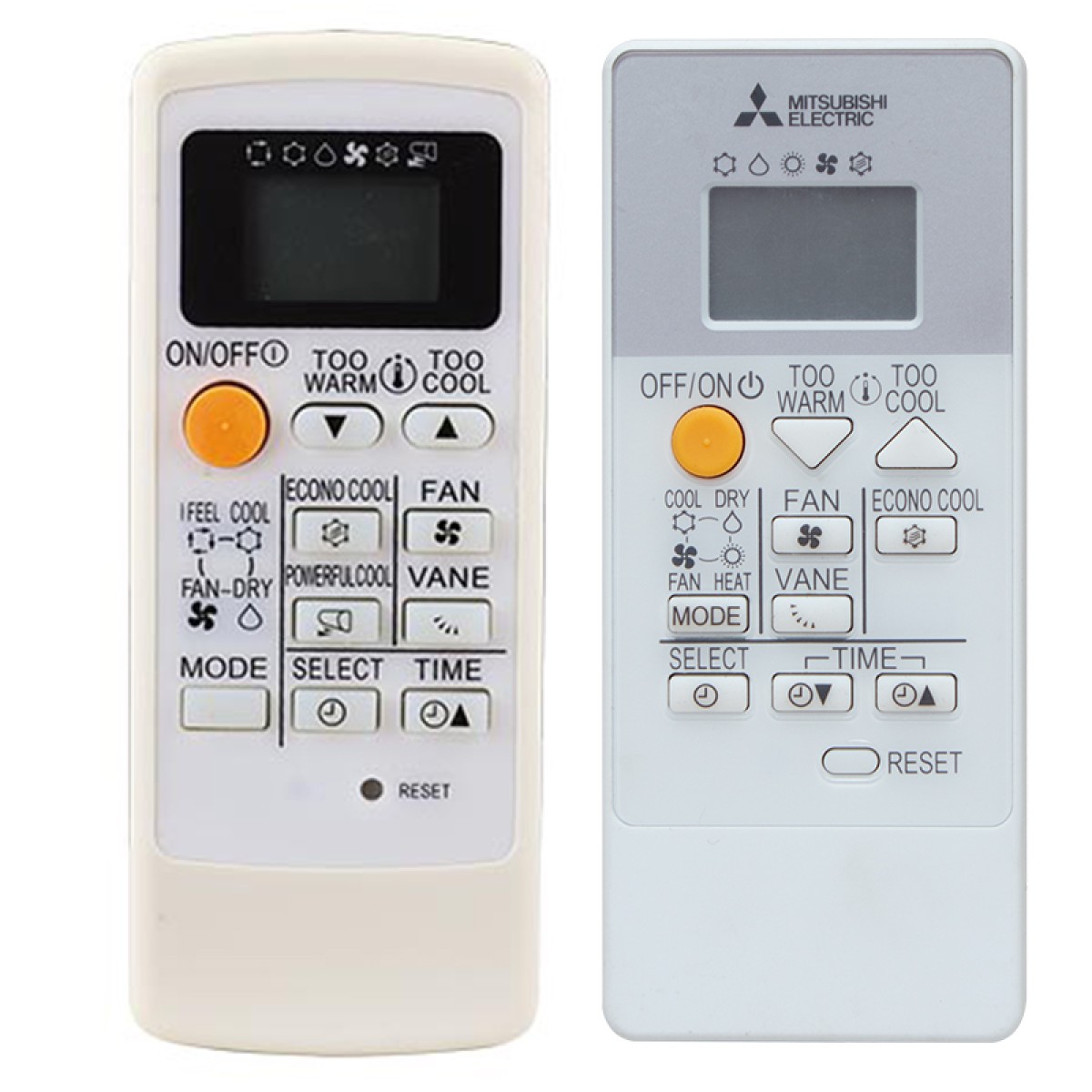 SAMSUNG & TOSHIBA A/C REMOTE CONTROL