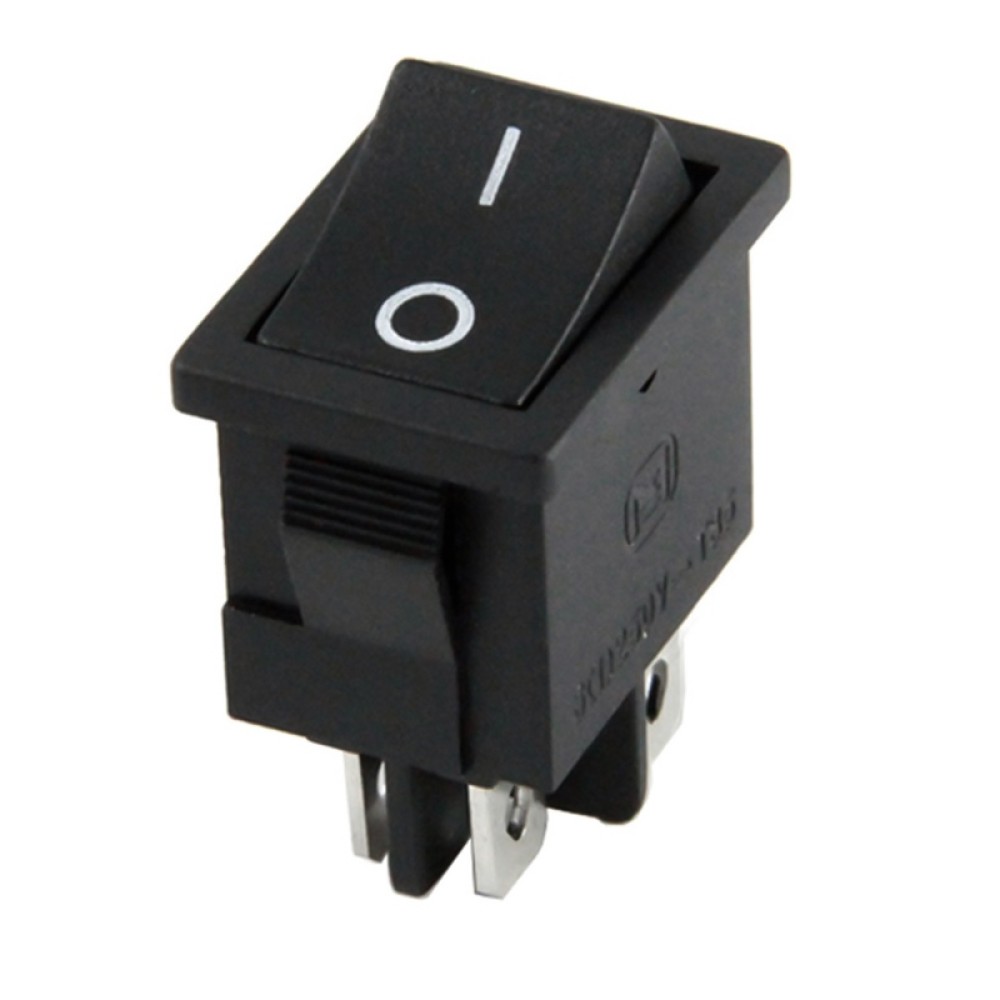 IC-122 4P Διακόπτης ON/OFF Μαύρο