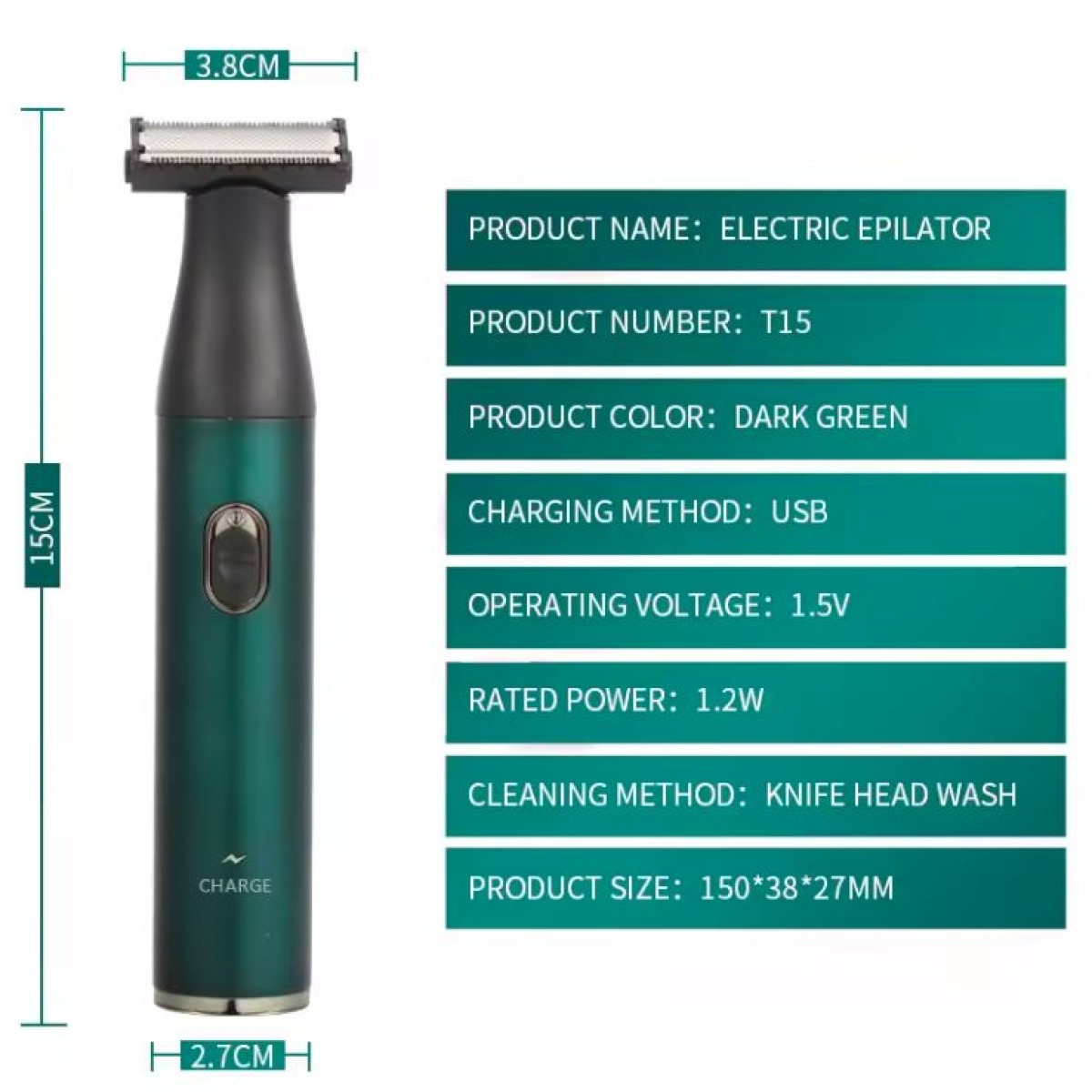 ELECTRIC SHAVER SET 4 IN 1
