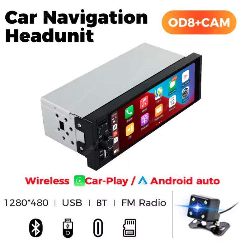NAVIFLY OD8+CAM RADIO-USB-SD-FM-AUX-BLUETOOTH-ANDROID