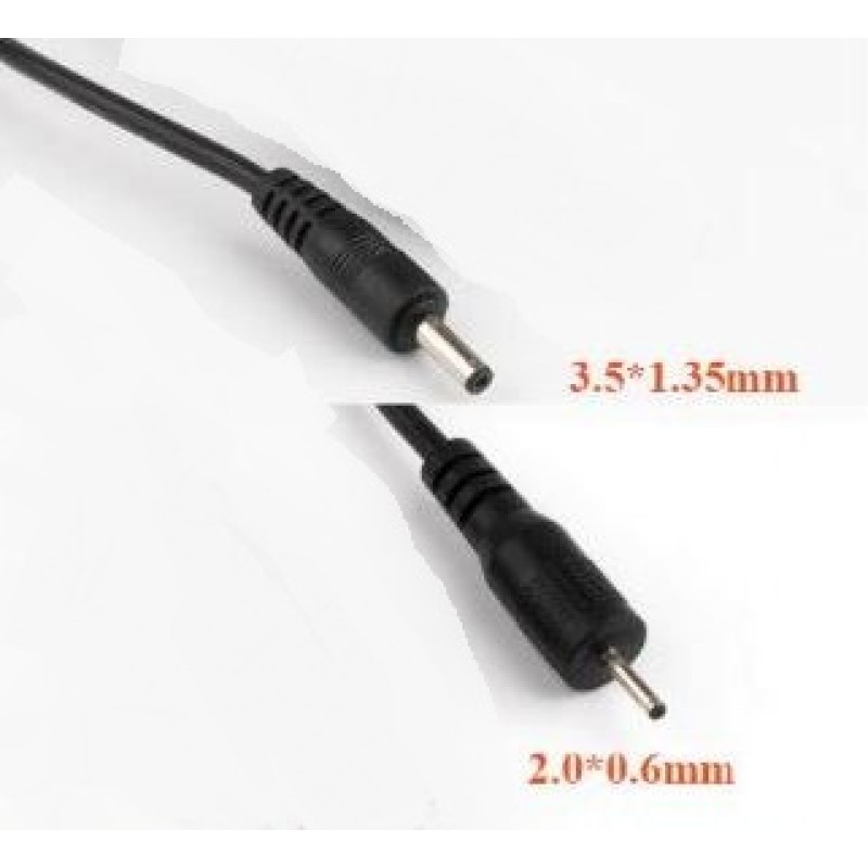 ADAPTER CABLE FOR NOKIA 3.5x1.35 to 2x0.60