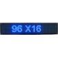 ΔΙΑΦΗΜΗΣΤΙΚΗ ΠΙΝΑΚΙΔΑ LED 96x16 ΜΠΛΕ