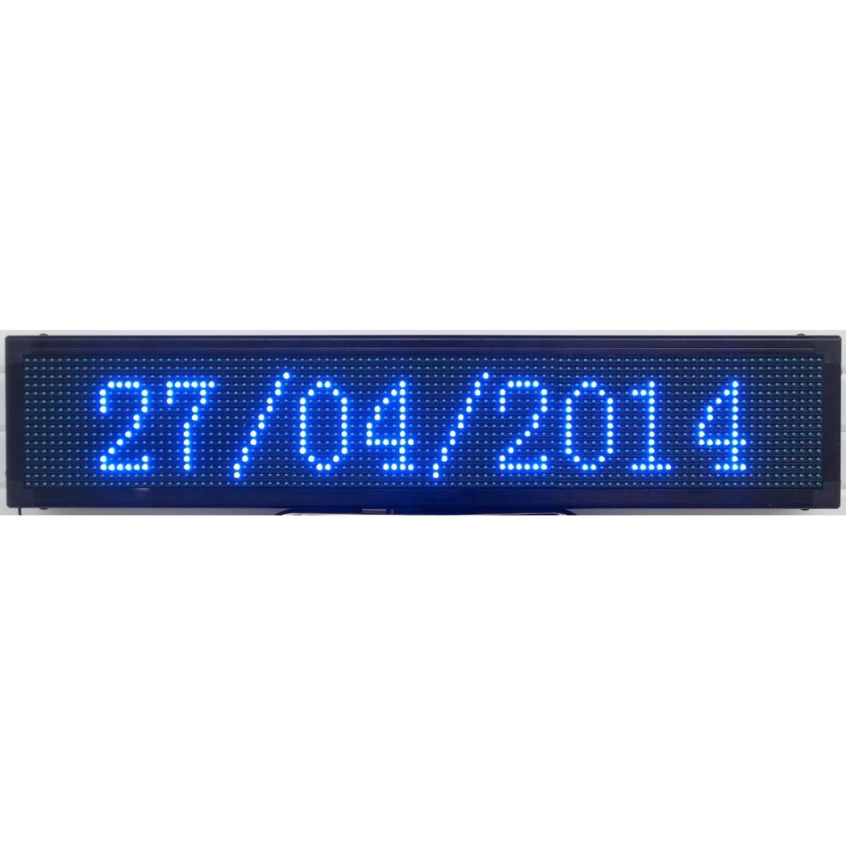 ΔΙΑΦΗΜΗΣΤΙΚΗ ΠΙΝΑΚΙΔΑ LED 96x16 ΜΠΛΕ ΔΙΠΛΗΣ ΟΨΗΣ