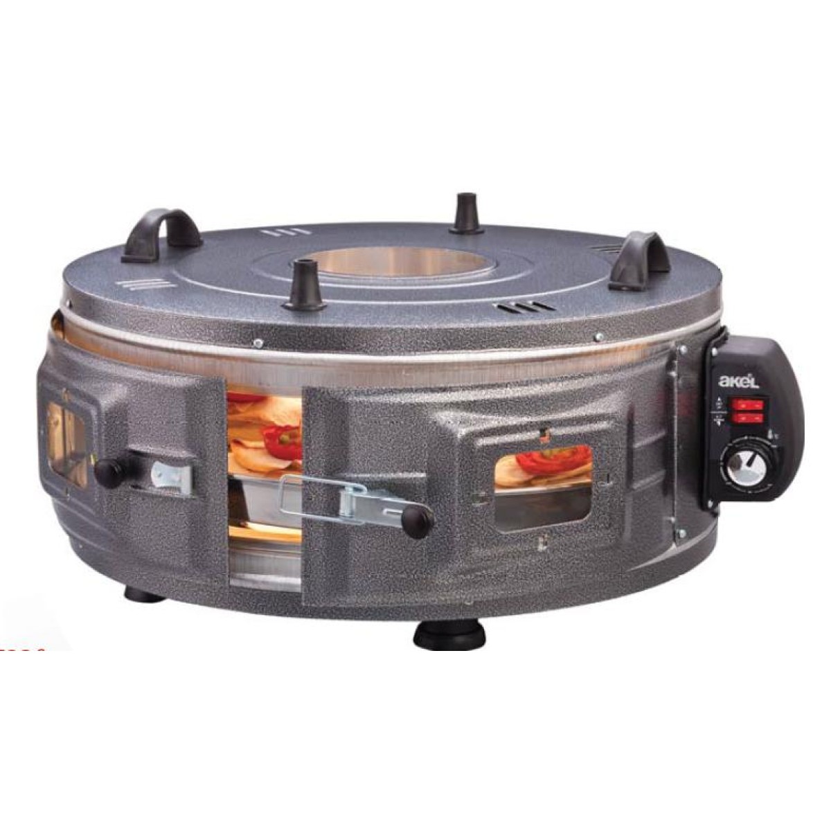 AKEL AF220 GROSS ROUND OVEN WITH THERMOSTAT