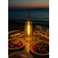 BOTTLELIGHT SANTORINI Φωτιστικό για Μπουκάλια με Θερμό Λευκό LED