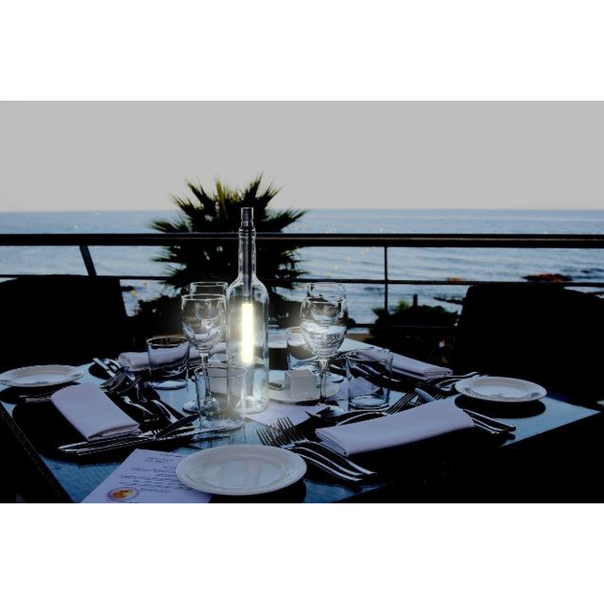 BOTTLELIGHT MYKONOS X Φωτιστικό για Μπουκάλια με Έξτρα Φωτεινό Λευκό LED