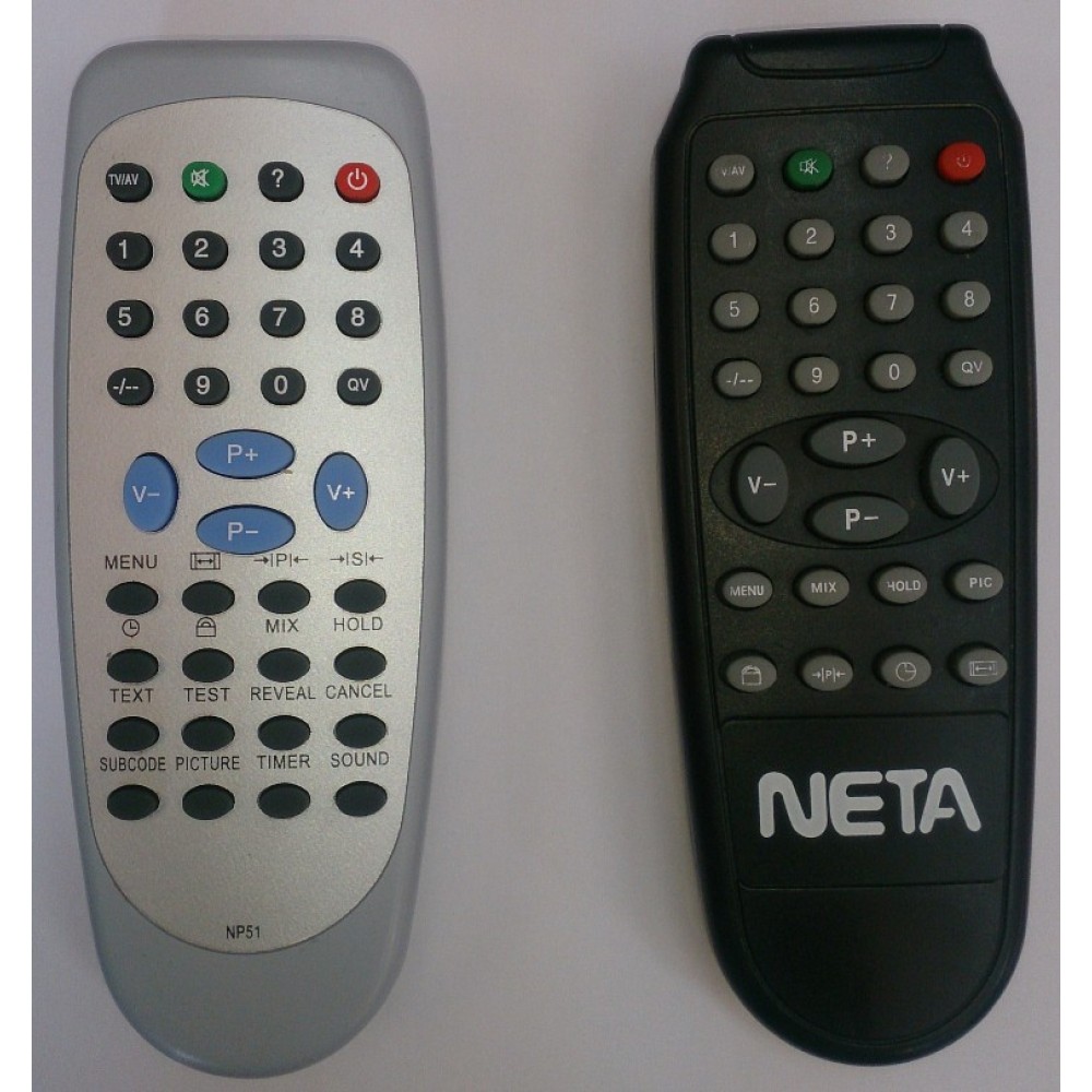 REMOTE CONTROL CRT TV NETA , OLIMPIA