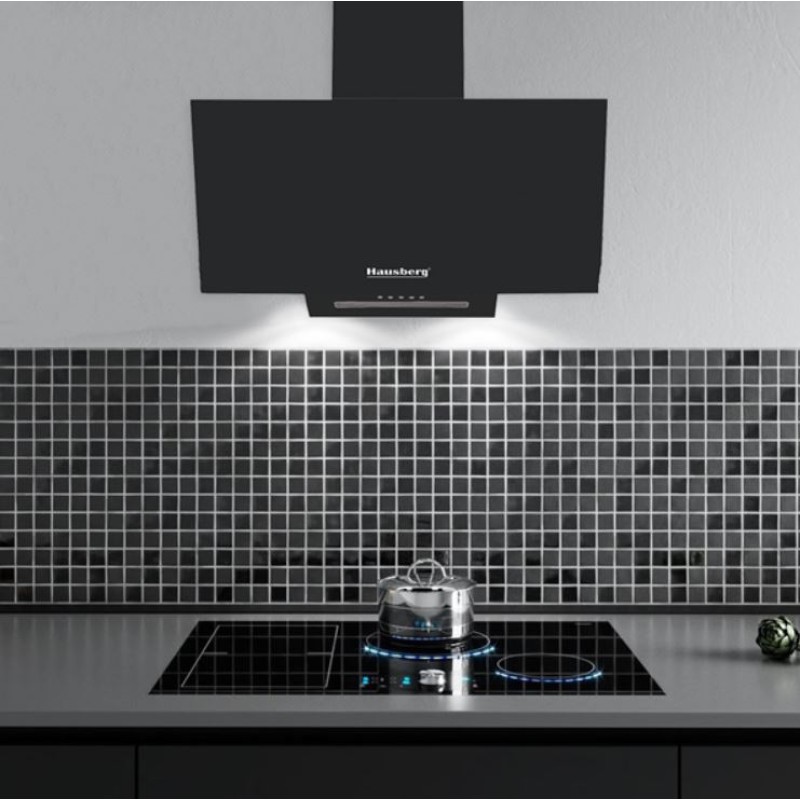 HAUSBERG HB-1510NG CHIMNEY HOOD 60CM BLACK