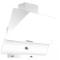 HAUSBERG HB-2285AB CHIMNEY HOOD 60CM WHITE