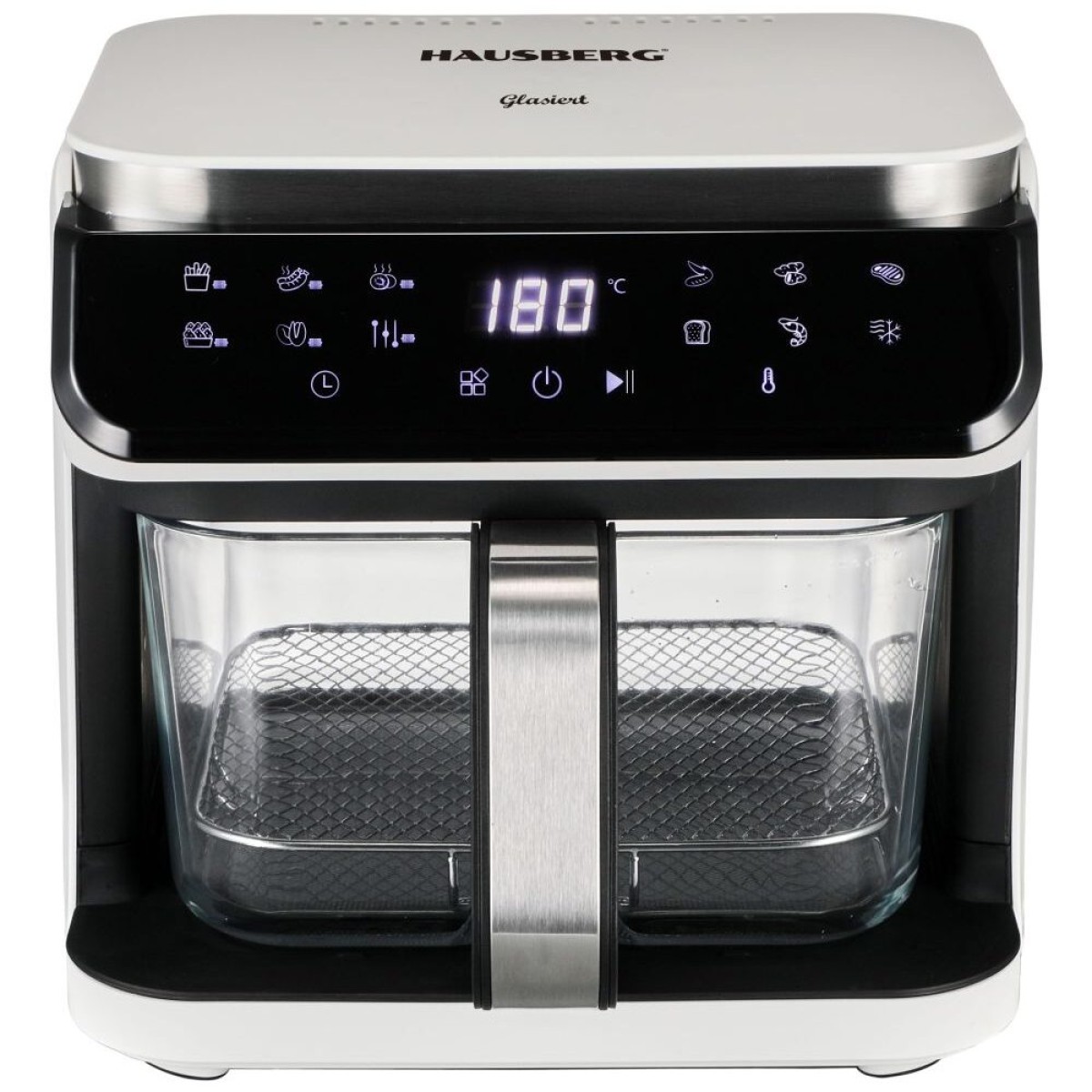 HAUSBERG HB-2343AB DIGIITAL ΓΥΑΛΙΝΗ AIR FRYER 6.5 LT