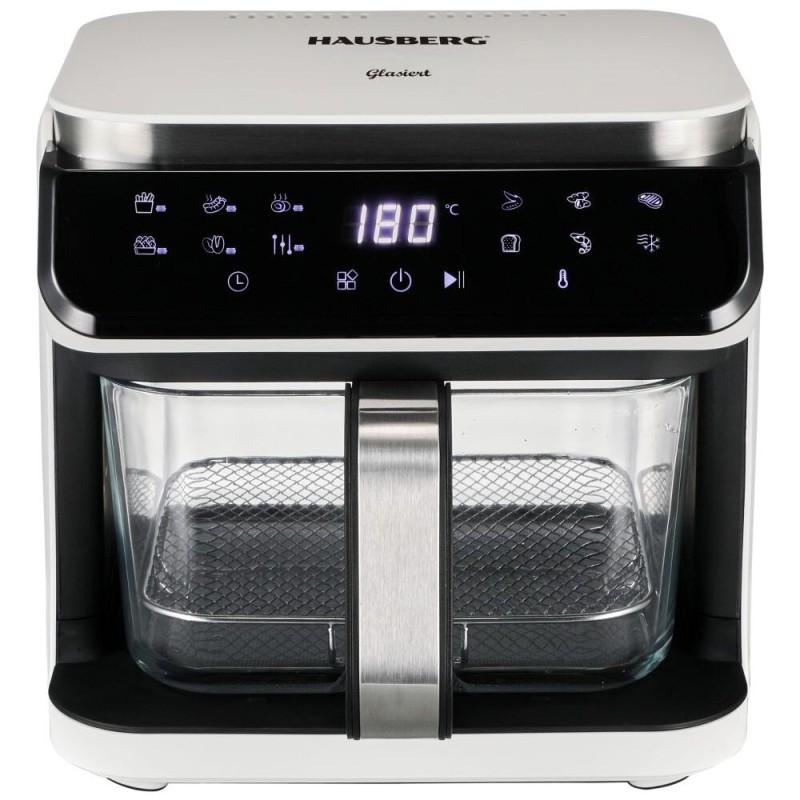 HAUSBERG HB-2343AB DIGIITAL ΓΥΑΛΙΝΗ AIR FRYER 6.5 LT