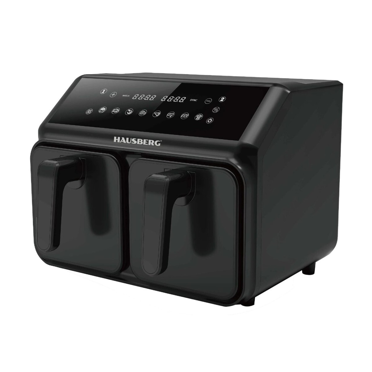 HAUSBERG HB-2375 TWIN DIGIITAL AIR FRYER 8 LT