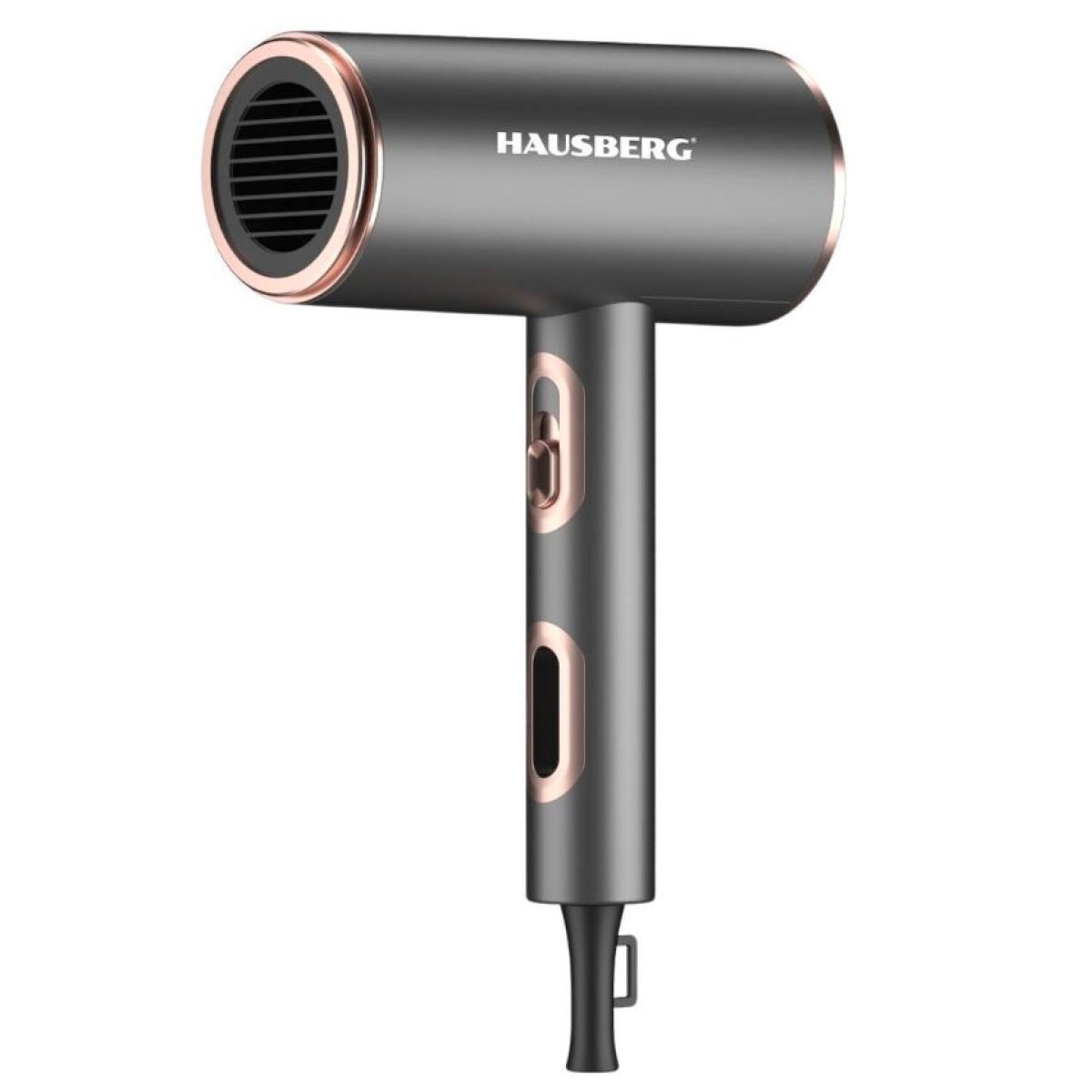 HAUSBERG HB-263GR ΣΕΣΟΥΑΡ ΜΑΛΛΙΩΝ 2200W ΜΑΥΡΟ