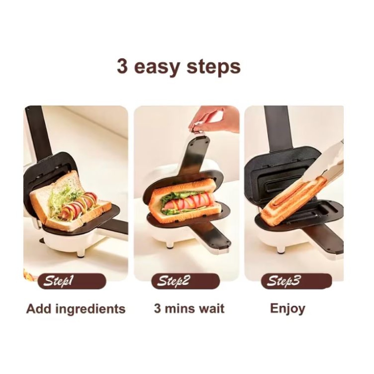 HAUSBERG HB-3564 ELECTRIC PIE MAKER