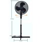 HAUSBERG HB-5100NG ΑΝΕΜΙΣΤΗΡΑΣ ΟΡΘΟΣΤΑΤΗΣ 55W