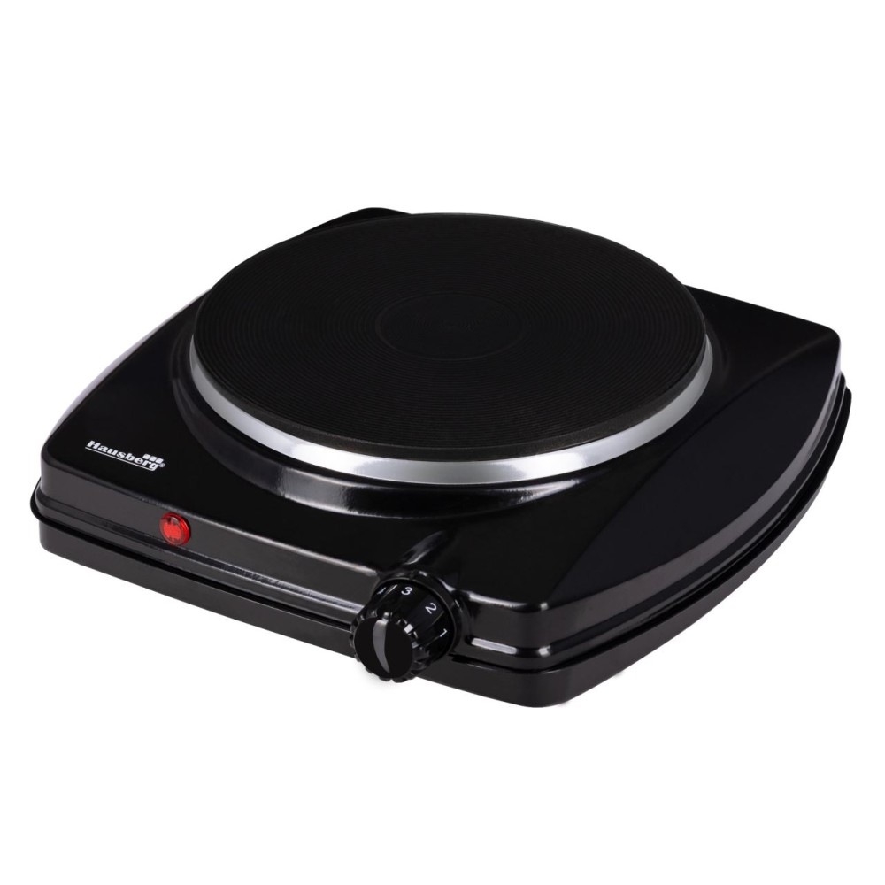 HAUSBERG HB-519NG SINGLE HOTPLATE BLACK