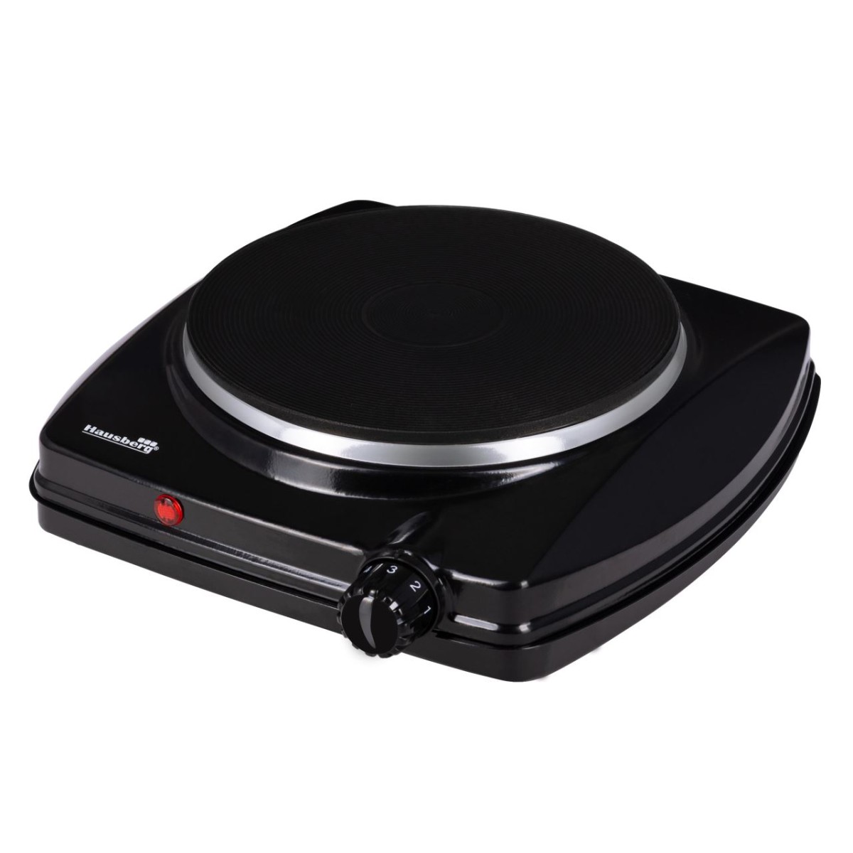HAUSBERG HB-519NG SINGLE HOTPLATE BLACK