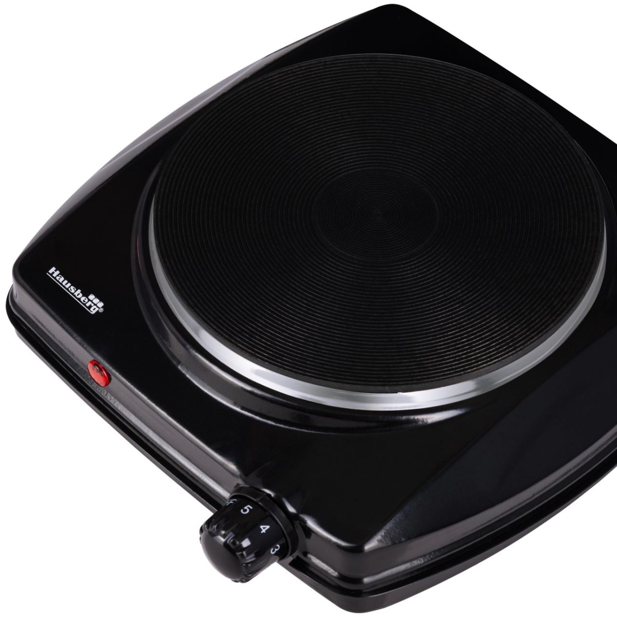 HAUSBERG HB-519NG SINGLE HOTPLATE BLACK
