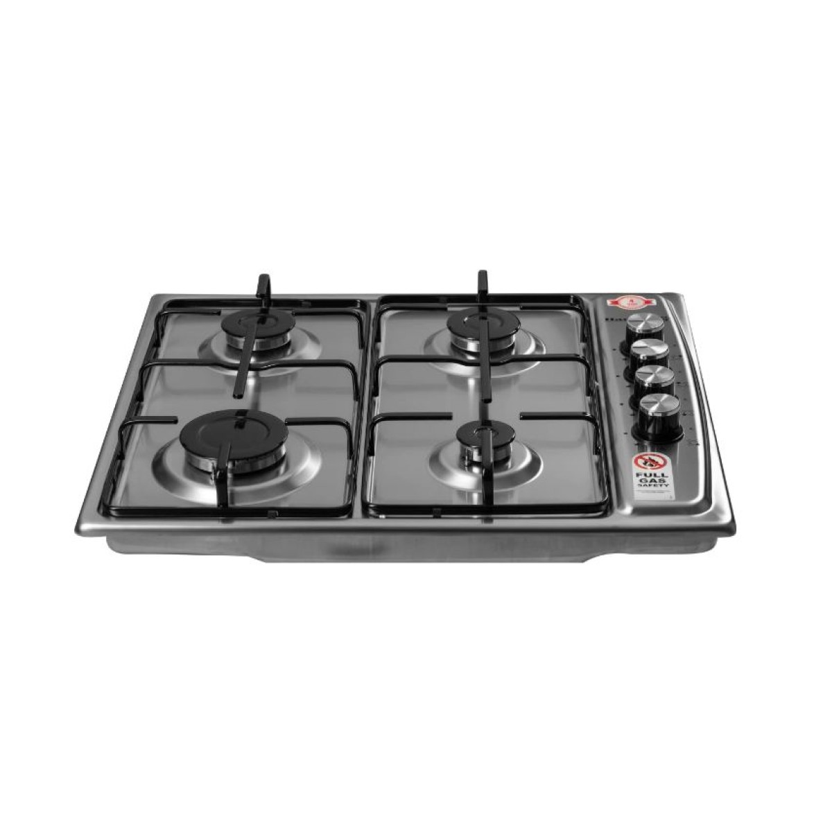 HAUSBERG HB-555 INOX 4 GAS Εντοιχιζόμενη Εστία