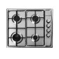 HAUSBERG HB-555 INOX 4 GAS Εντοιχιζόμενη Εστία
