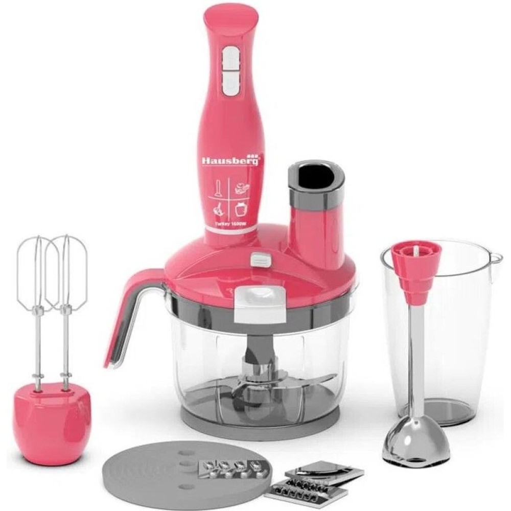 HAUSBERG HB-7710RS Μπλέντερ 4 IN 1