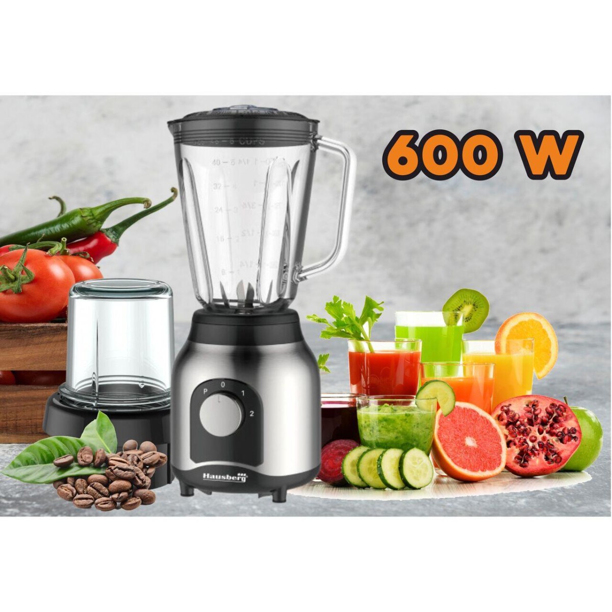 HAUSBERG HB-7762 Μπλέντερ Nutrition Extractor