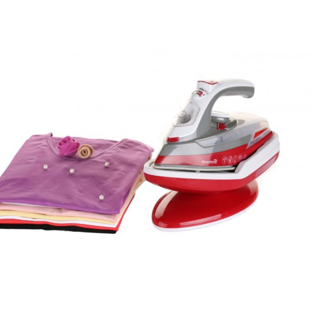 HAUSBERG HB-7895 ELECTRIC IRON WITH STAND