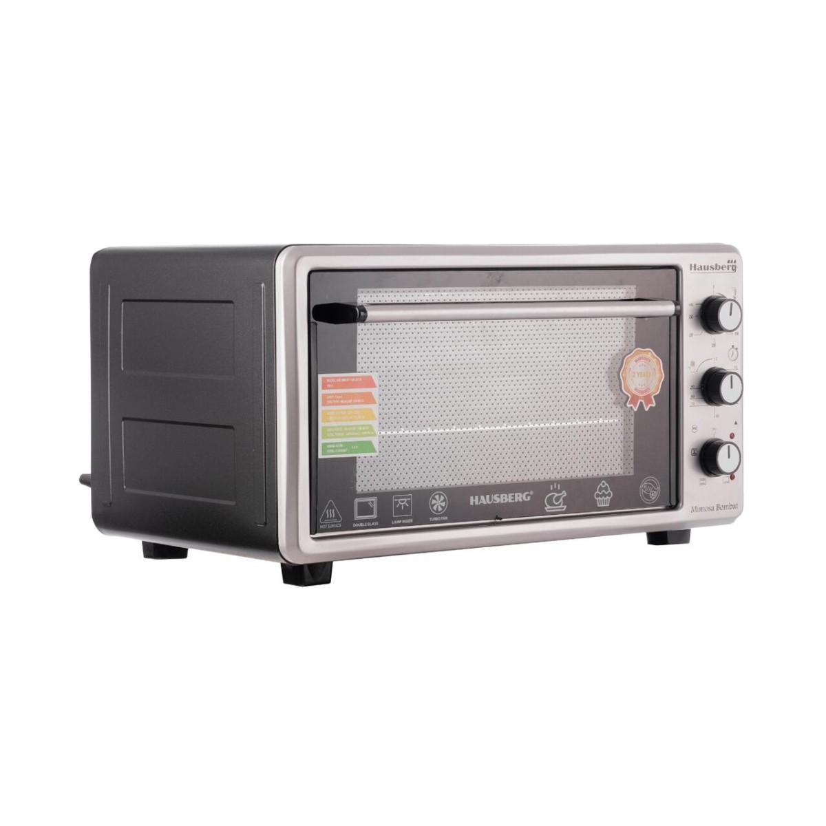 HAUSBERG HB-8015 TURBO FAN 48LT. OVEN