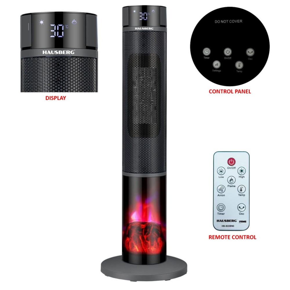 HAUSBERG HB-8228NG PTC CERAMIC HEATER