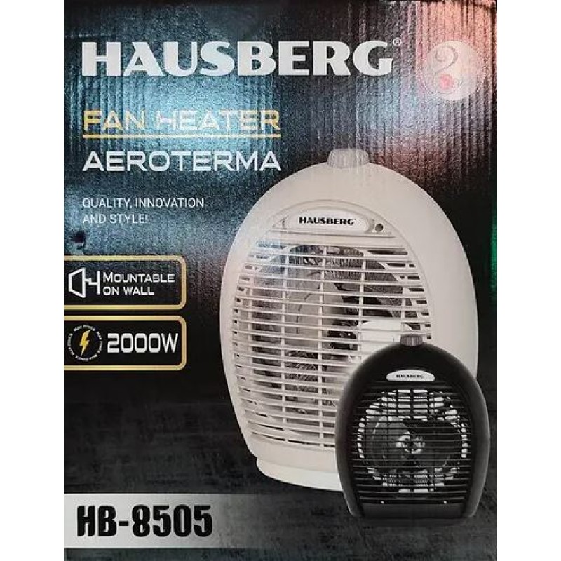 HAUSBERG HB-8505BEJ FAN HEATER 2000W