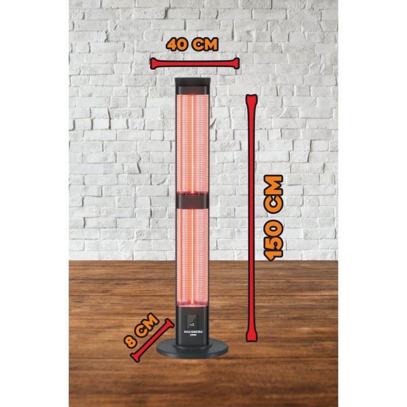 HAUSBERG HB-8570NG CARBON INFRARED HEATER