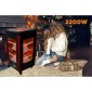 HAUSBERG HB-8802NG QUARTZ HEATER 2200W