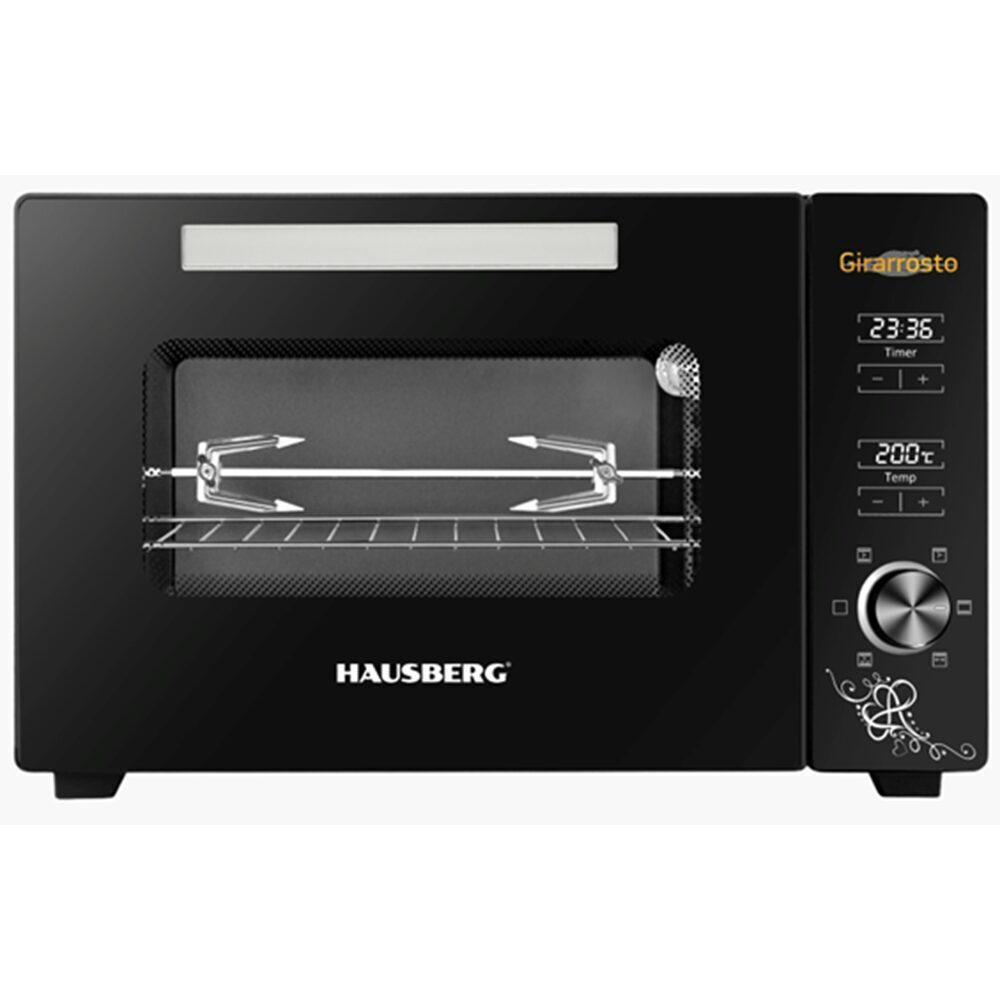 HAUSBERG HB-9260 DIGITAL, TURBO FAN, ROTISSERIE 48LT. OVEN