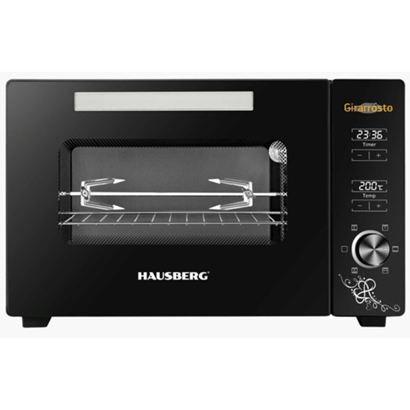 HAUSBERG HB-9260 DIGITAL, TURBO FAN, ROTISSERIE 48LT. OVEN