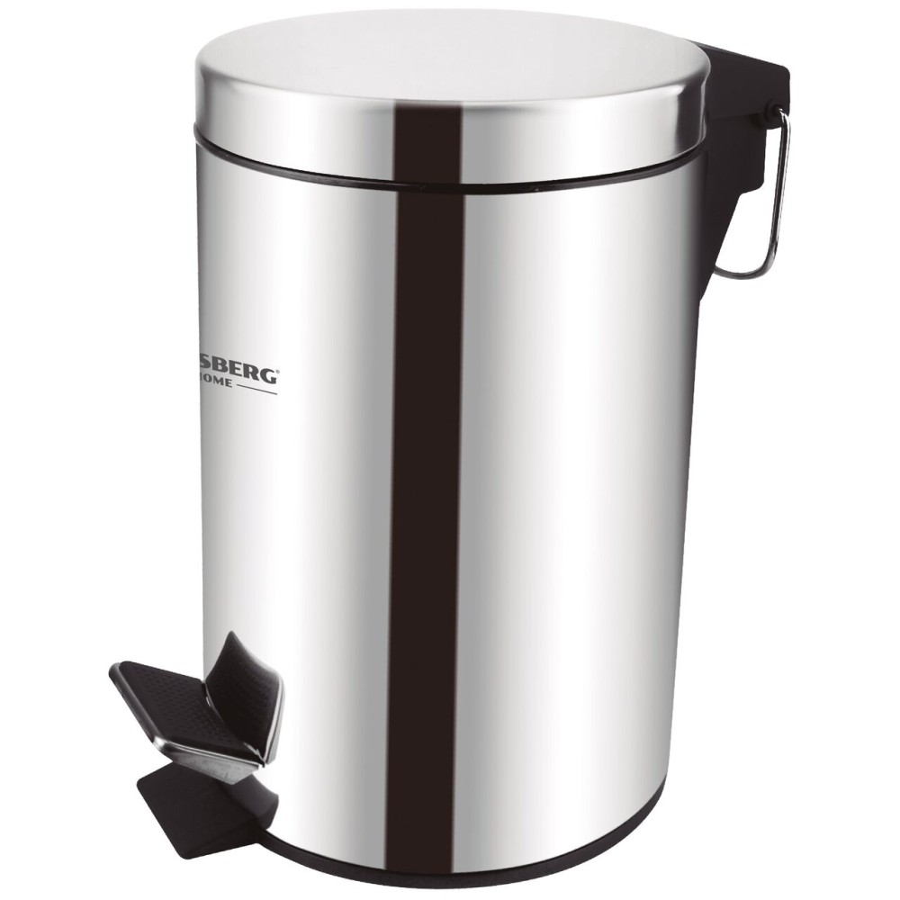 HAUSBERG HB-H1053 Κάδος Απορριμμάτων INOX με Πεντάλ 20L
