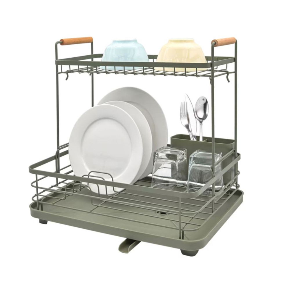 HAUSBERG HB-H LUX 166 Μεταλλικός Στεγνωτήρας Πιάτων Δύο Επιπέδων