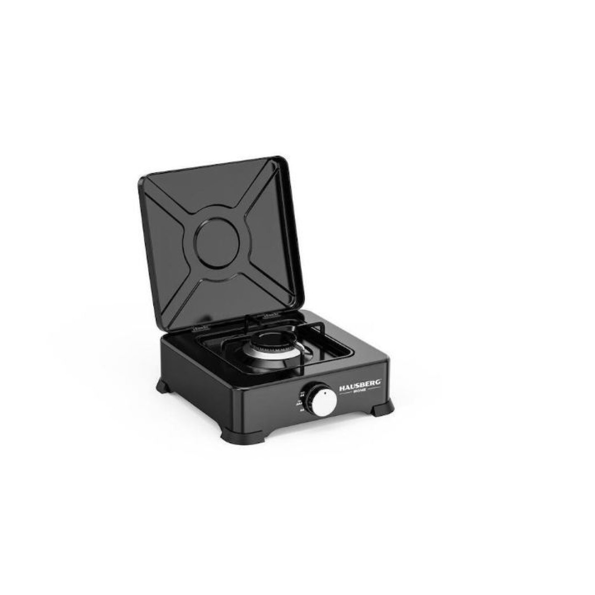 HAUSBERG HB-H401NG Εστία Υγραερίου Με 1 Μάτι BLACK