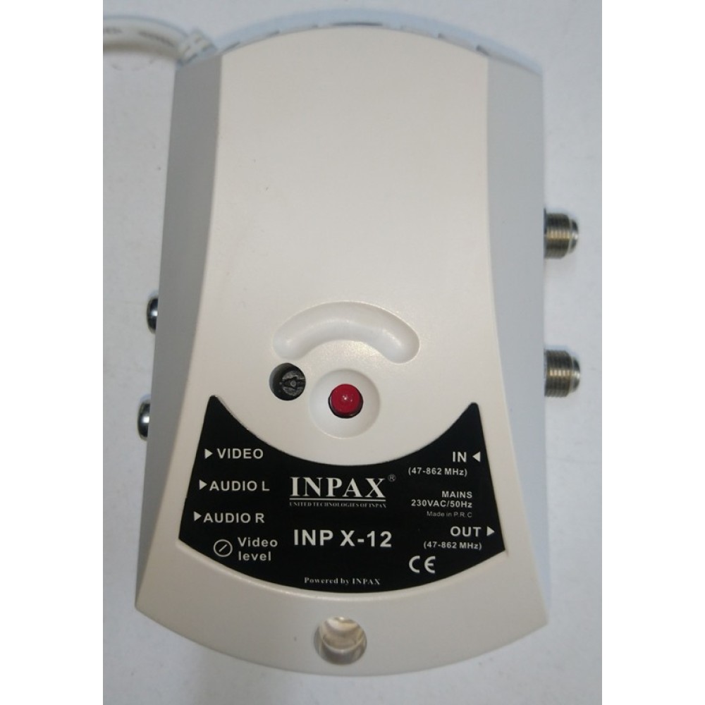 INPAX-12 UHF+VHF MODULATOR