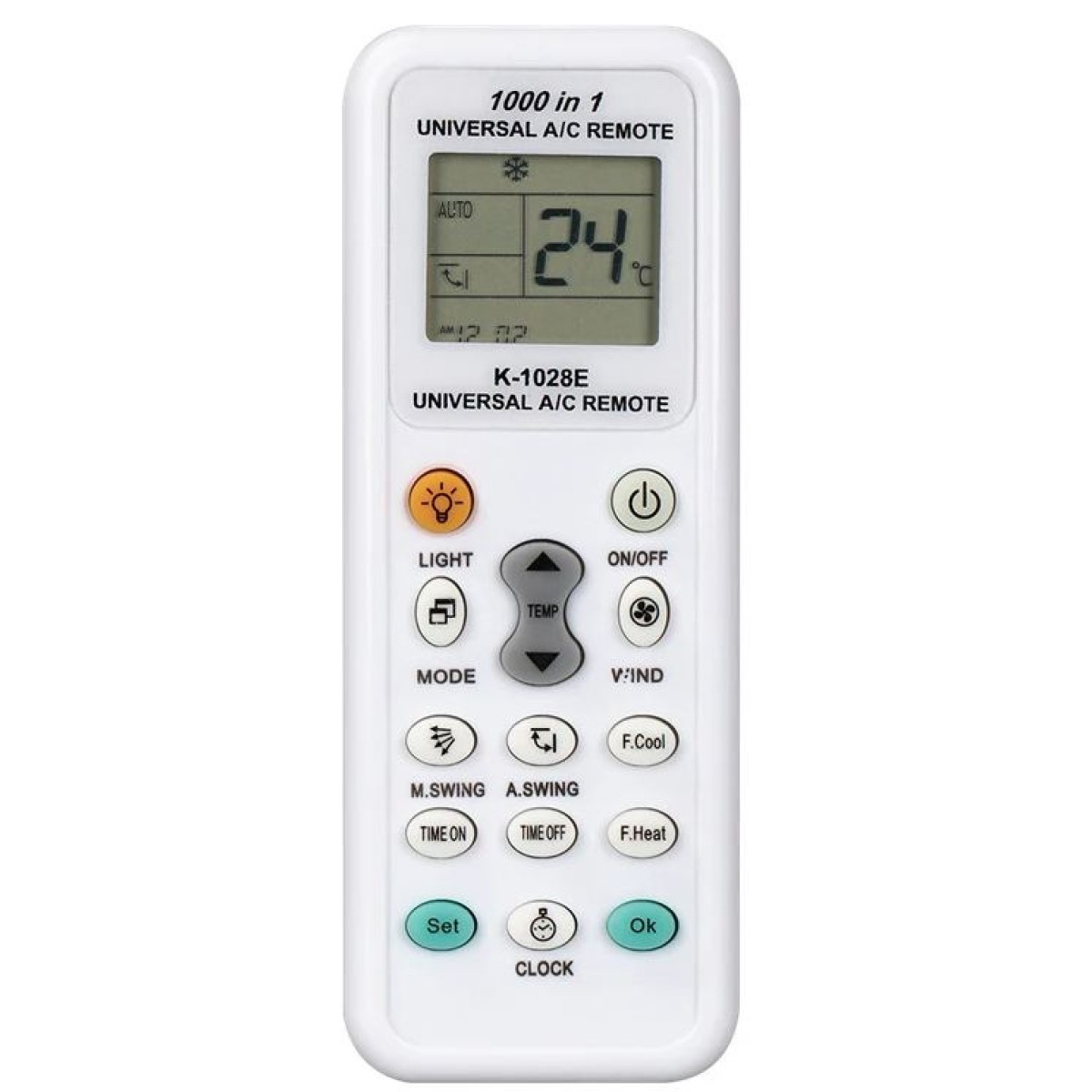 UNIVERSAL REMOTE CONTROL FOR AIR CONDITION K-1028E