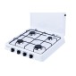 KUMTEL KO-104 WHITE 4 BURNER GAS COOKER