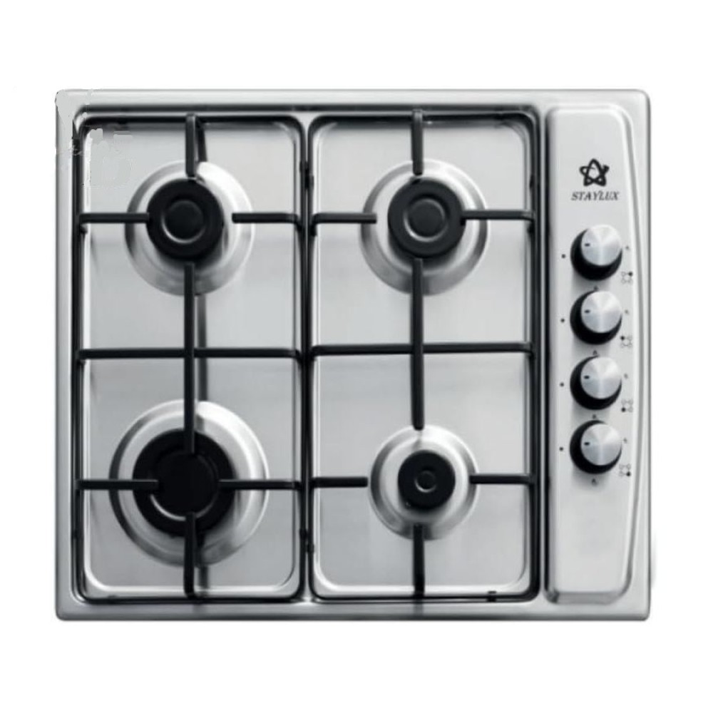 STAYLUX LX-410BF INOX 4 GAS Εντοιχιζόμενη Εστία