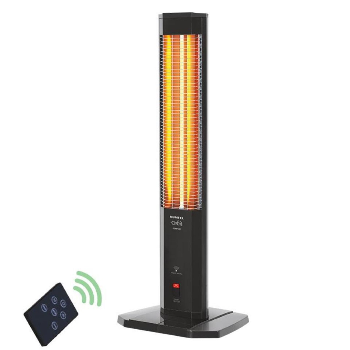 KUMTEL MHR-1800 Σόμπα MICATRONIC INFRARED Με Τηλεχειρηστήριο
