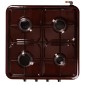 ERTONE ERT-MN-209MR BROWN 4 GAS COOKER