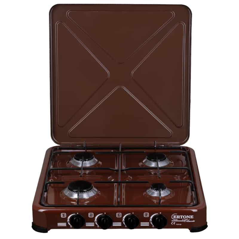 ERTONE ERT-MN-209MR BROWN 4 GAS COOKER
