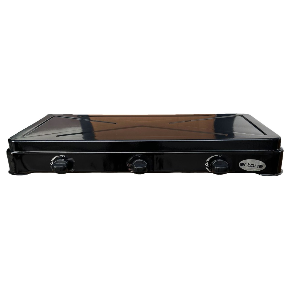 ERTONE ERT-MN-213NG BLACK 3 GAS Εστία Υγραερίου